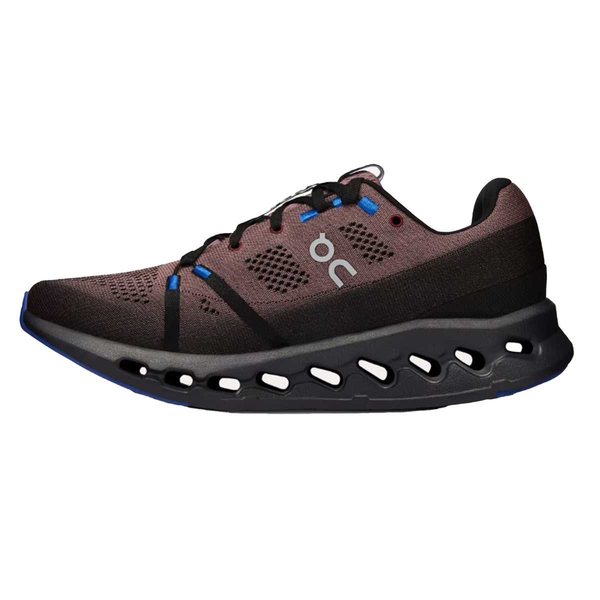 On Cloudsurfer Mens Running Shoes: Black/Cobalt