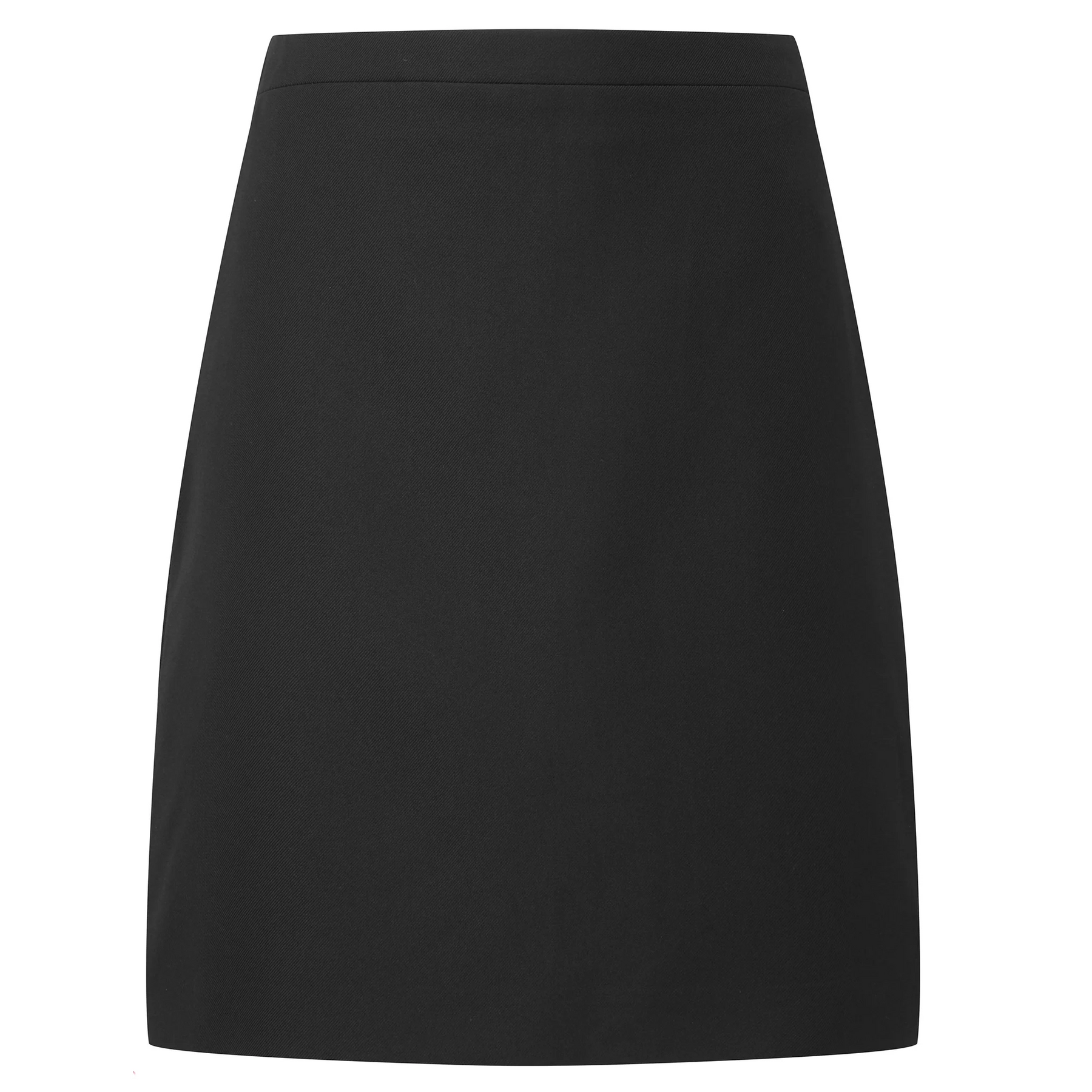 A-line Skirt with vent: Black
