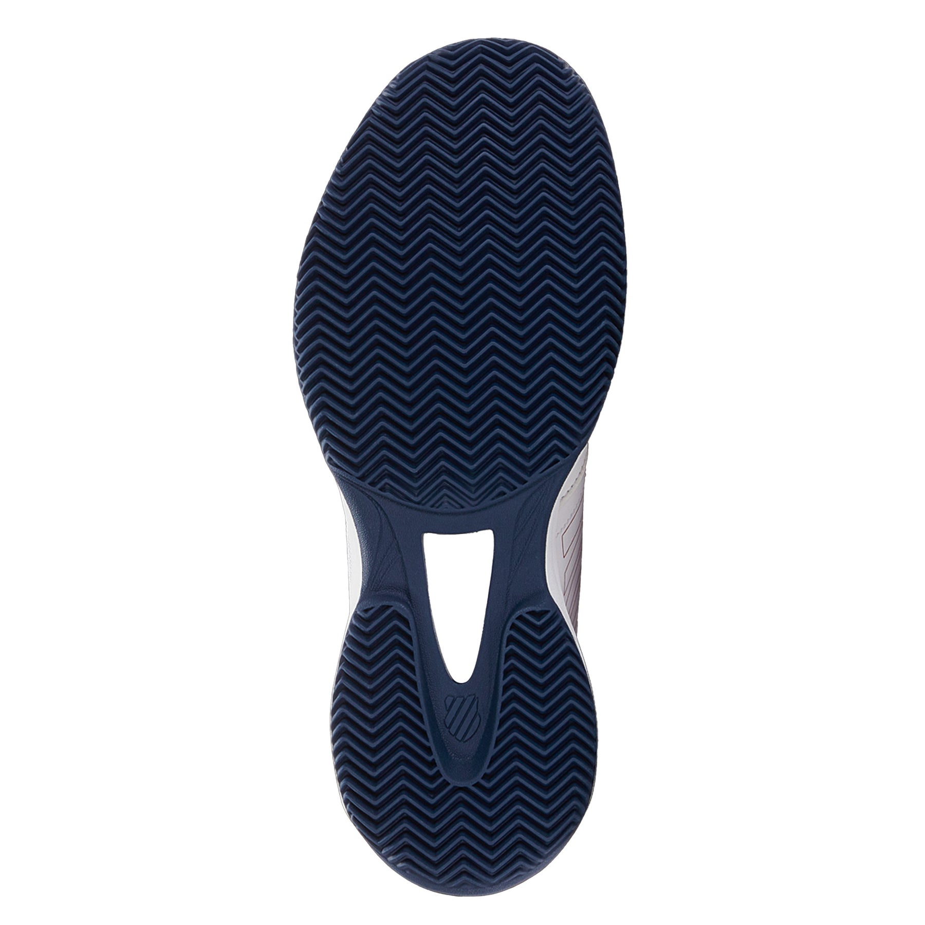 K Swiss Court Express HB Mens Tennis Shoes: White/Blue Opal
