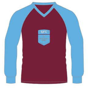 St James FC Shirt: Mar/Sky