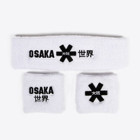 Osaka Sweatband Set: White