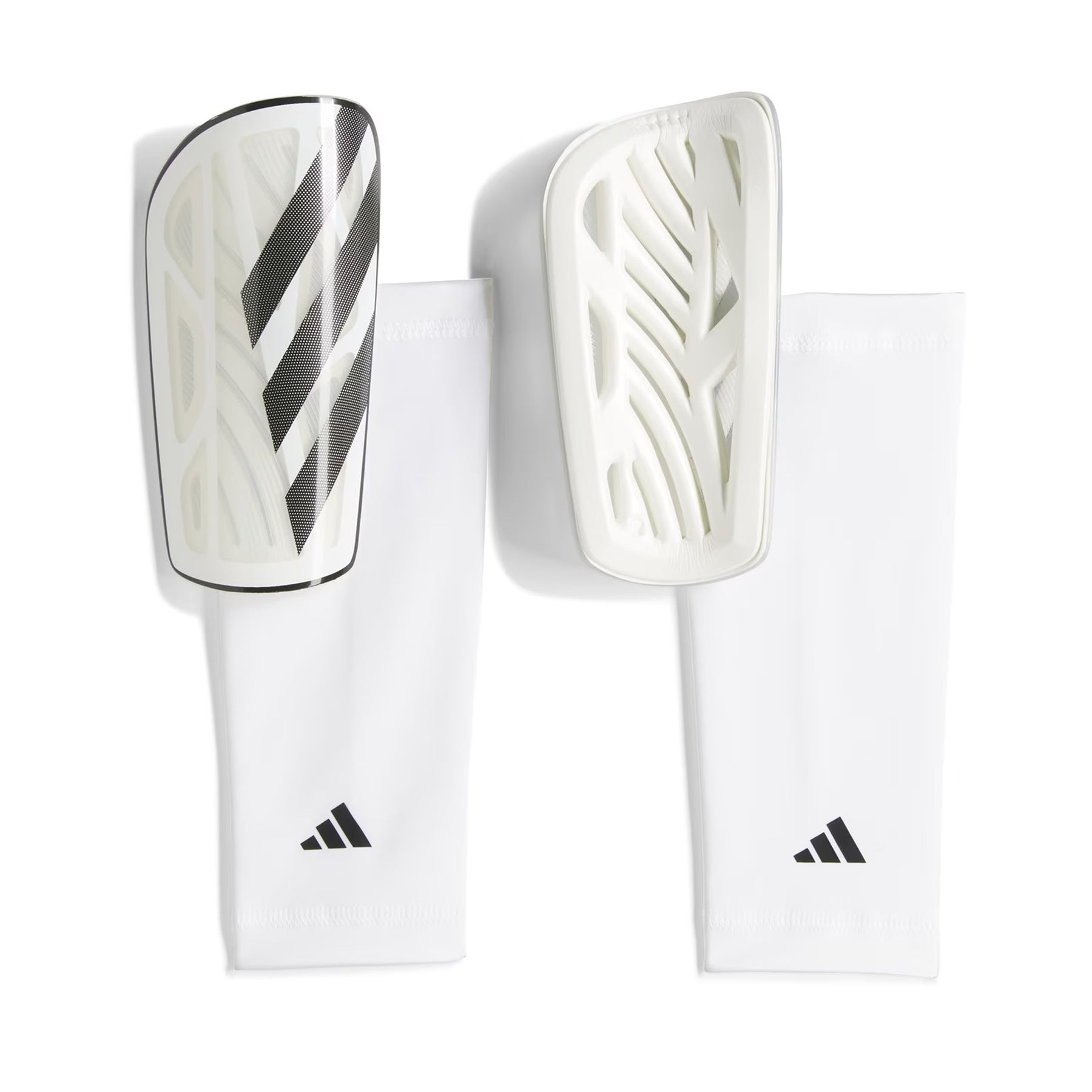 Adidas Tiro SG League Football Shin Pads: White/Black