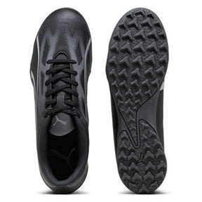 Puma Ultra Play Junior Astro Football Boots: Black/Asphalt