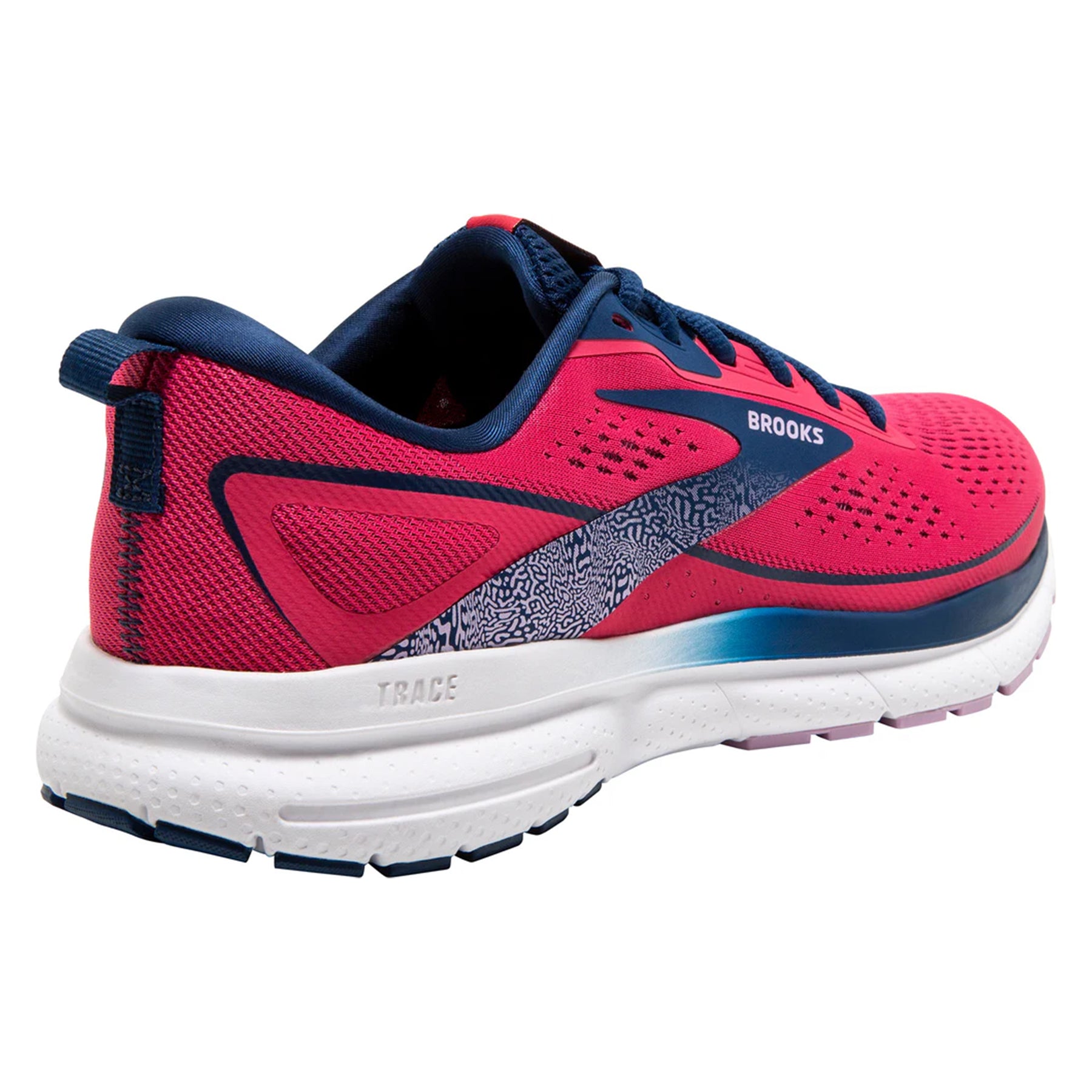 Brooks Trace 3 Womens Running Shoes: Raspberry/Blue/Orchid