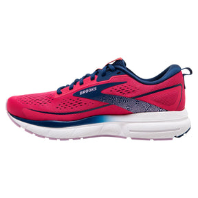 Brooks Trace 3 Womens Running Shoes: Raspberry/Blue/Orchid