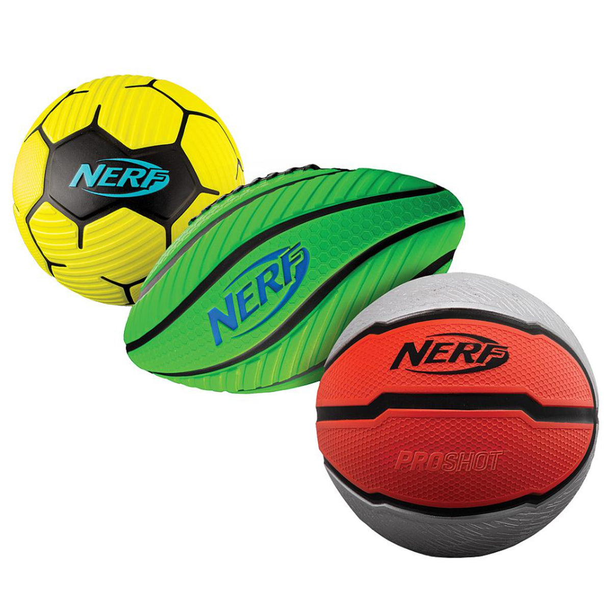 Nerf Proshot Multisport Foam Ball Set