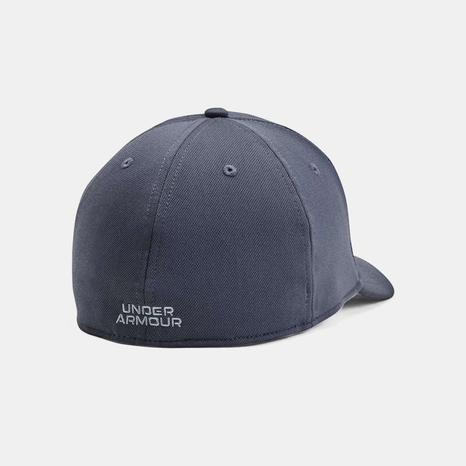Under Armour Blitzing Baseball Cap: Downpour Grey/Harbour Blue