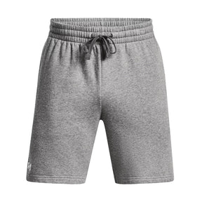 Under Armour Mens Rival Fleece Shorts: Heather Grey