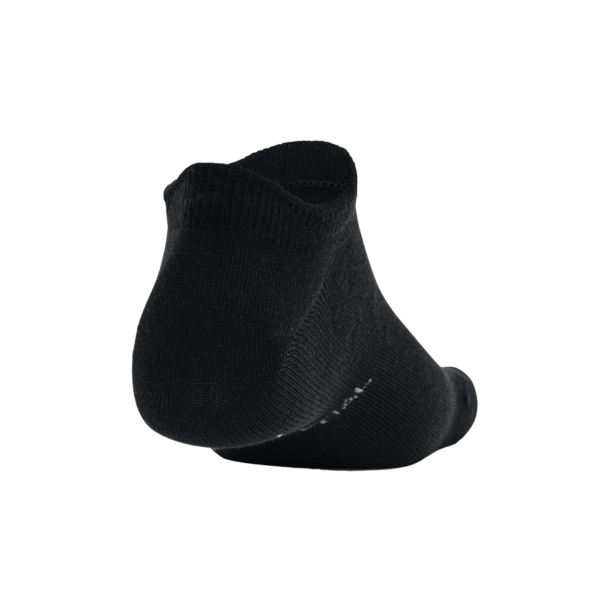Under Armour No Show Socks 6 Pack: Black