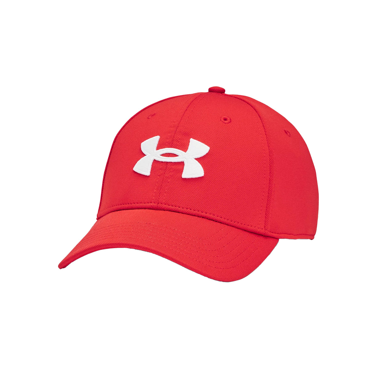 Under Armour Blitzing Baseball Cap: Red/White