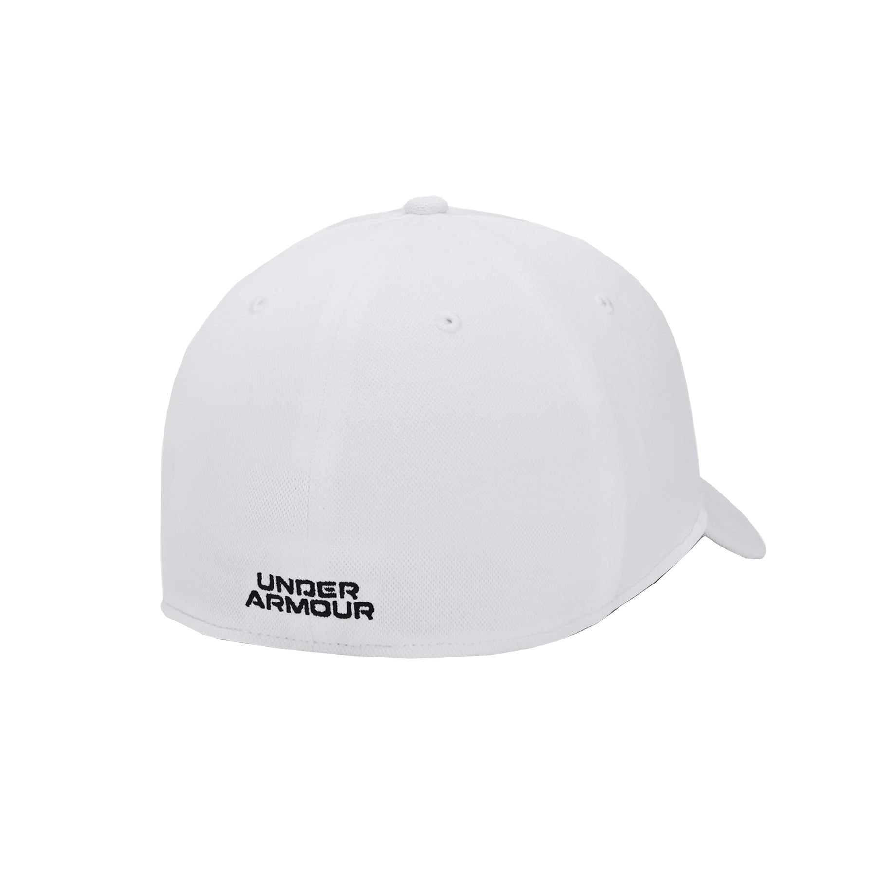 Under Armour Blitzing Baseball Cap: White/Black