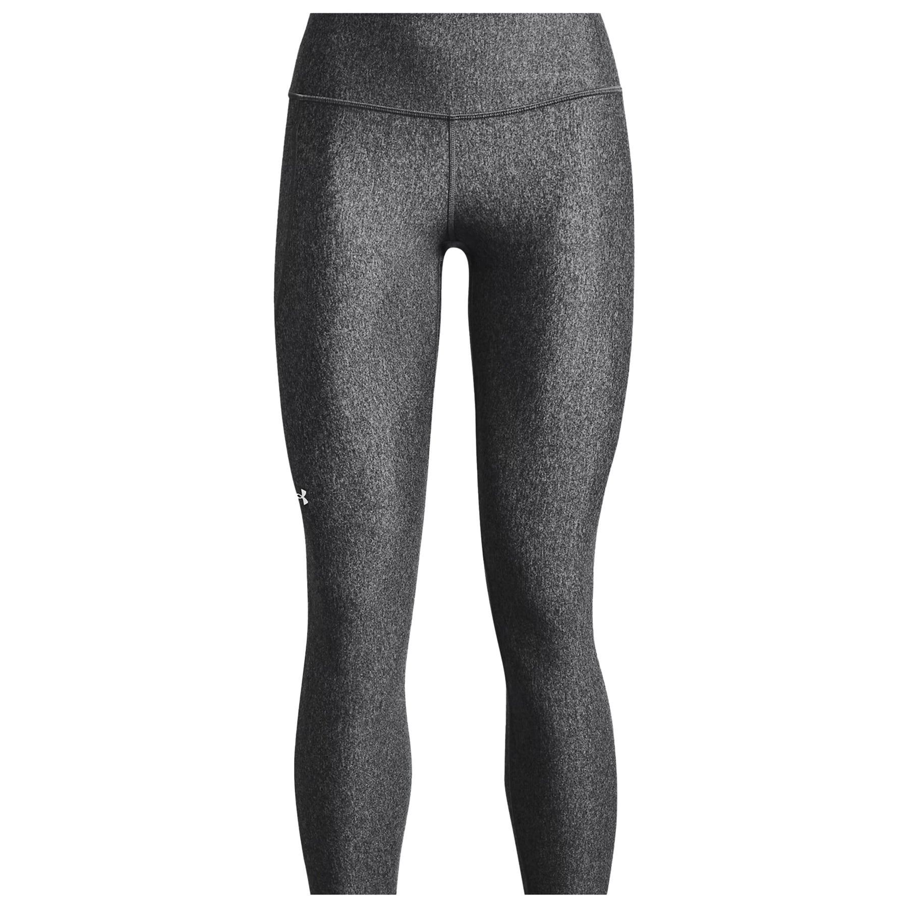 Under Armour Womens Hi-Rise Leggings: Charcoal/Light Heather