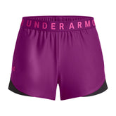 Under Armour Womens Play Up Shorts 3.0: Mystic Magenta/Black