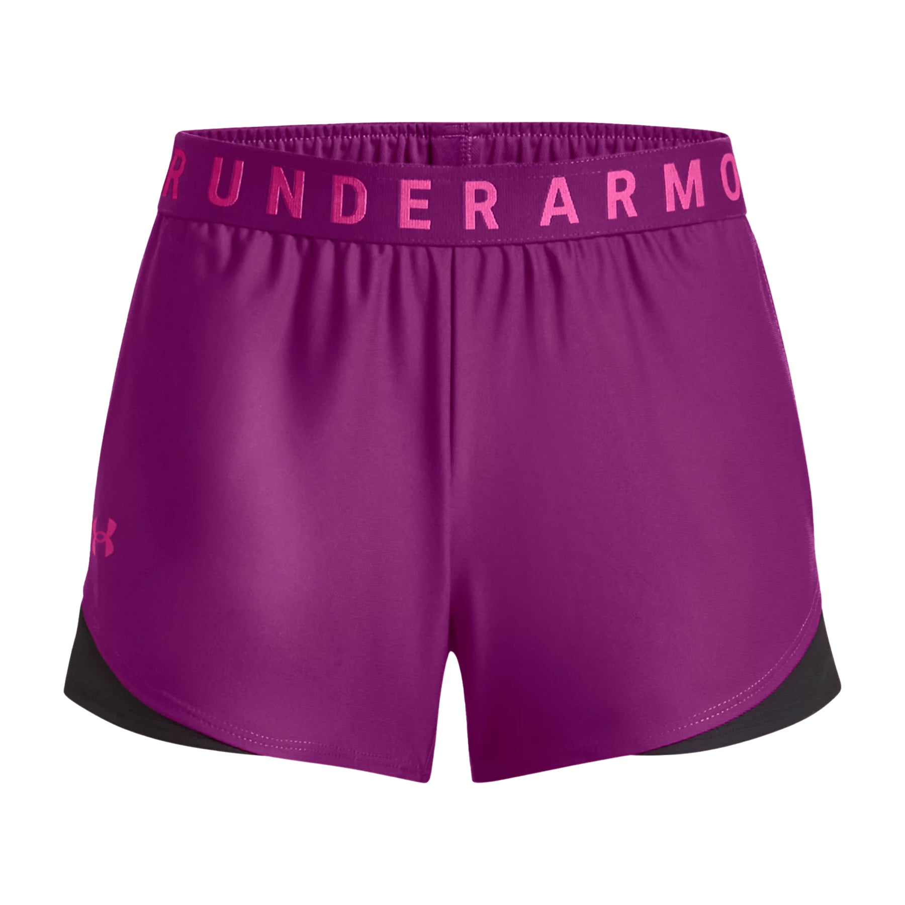Under Armour Womens Play Up Shorts 3.0: Mystic Magenta/Black