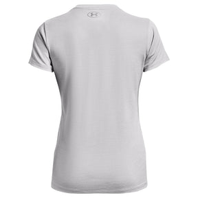 Under Armour Womens Tech Twist V-Neck Tee: Halo Grey