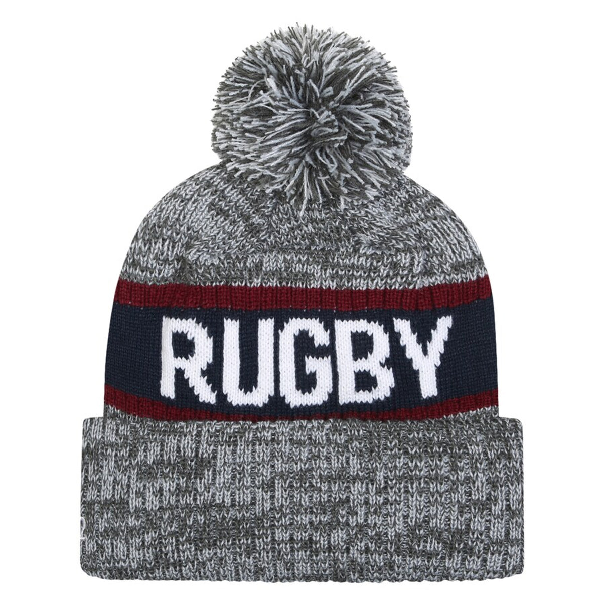 Umbro England Rugby Bobble Hat 2023: Grey