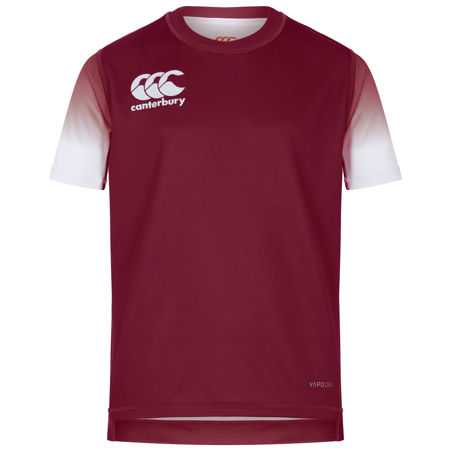 Canterbury Junior  Vapodri Club Jersey: Maroon/White