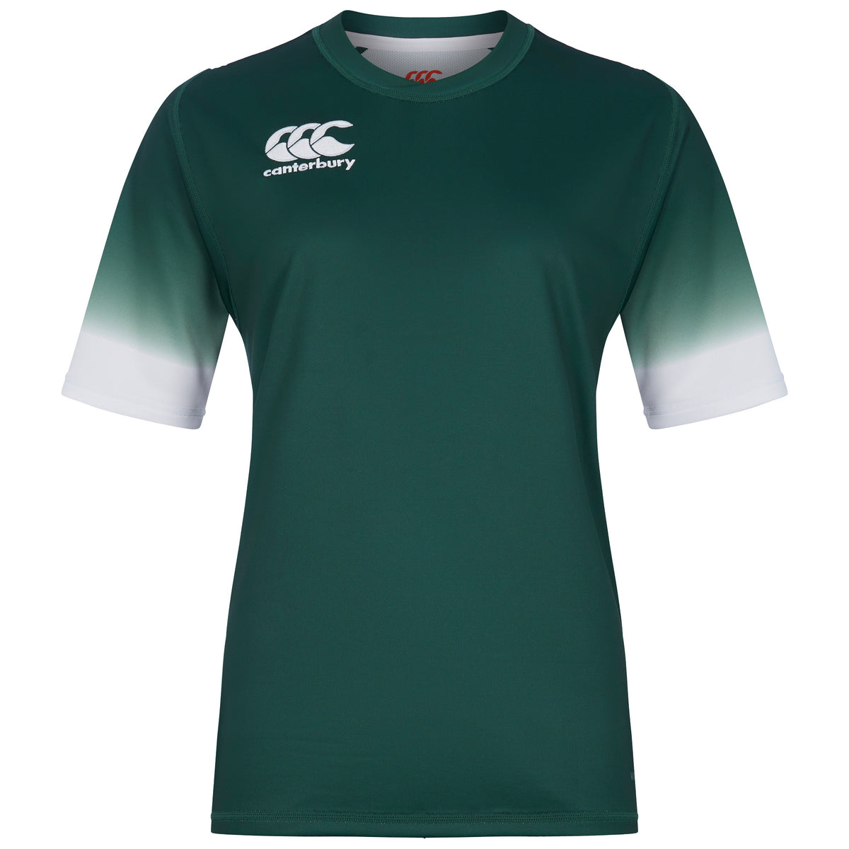 Canterbury Womens Vapodri Club Jersey: Forest Green/White