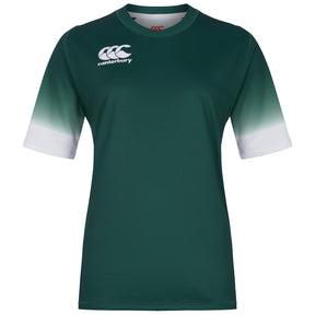 Canterbury Womens Vapodri Club Jersey: Forest Green/White