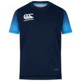 Canterbury Junior  Vapodri Club Jersey: Navy/Sky
