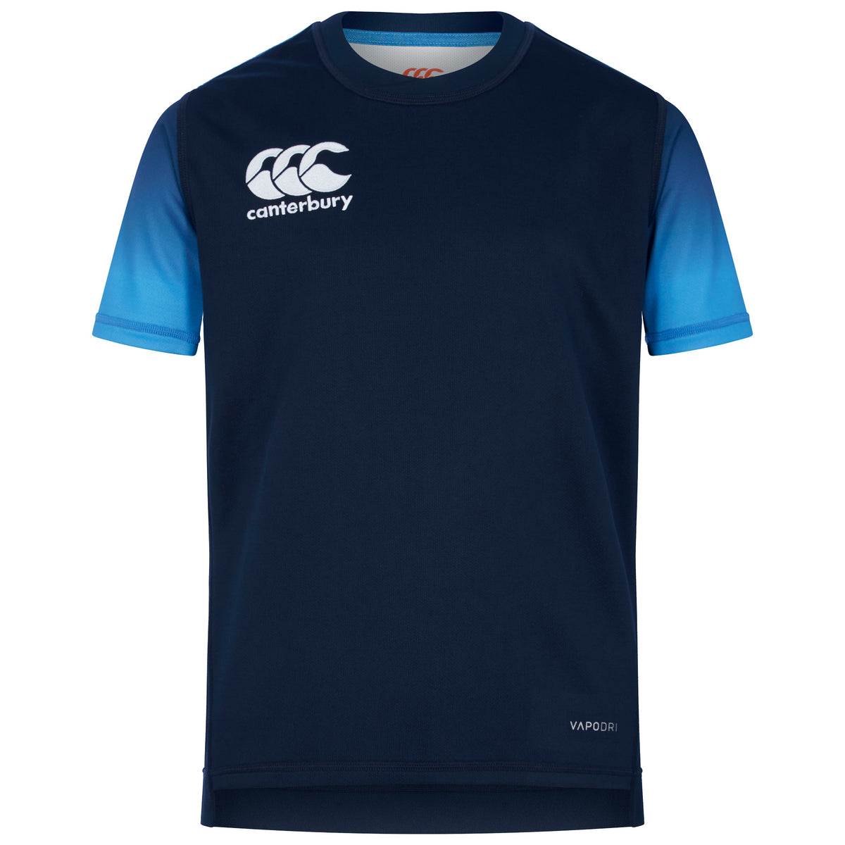 Canterbury Vapodri Club Jersey: Navy/Sky Blue
