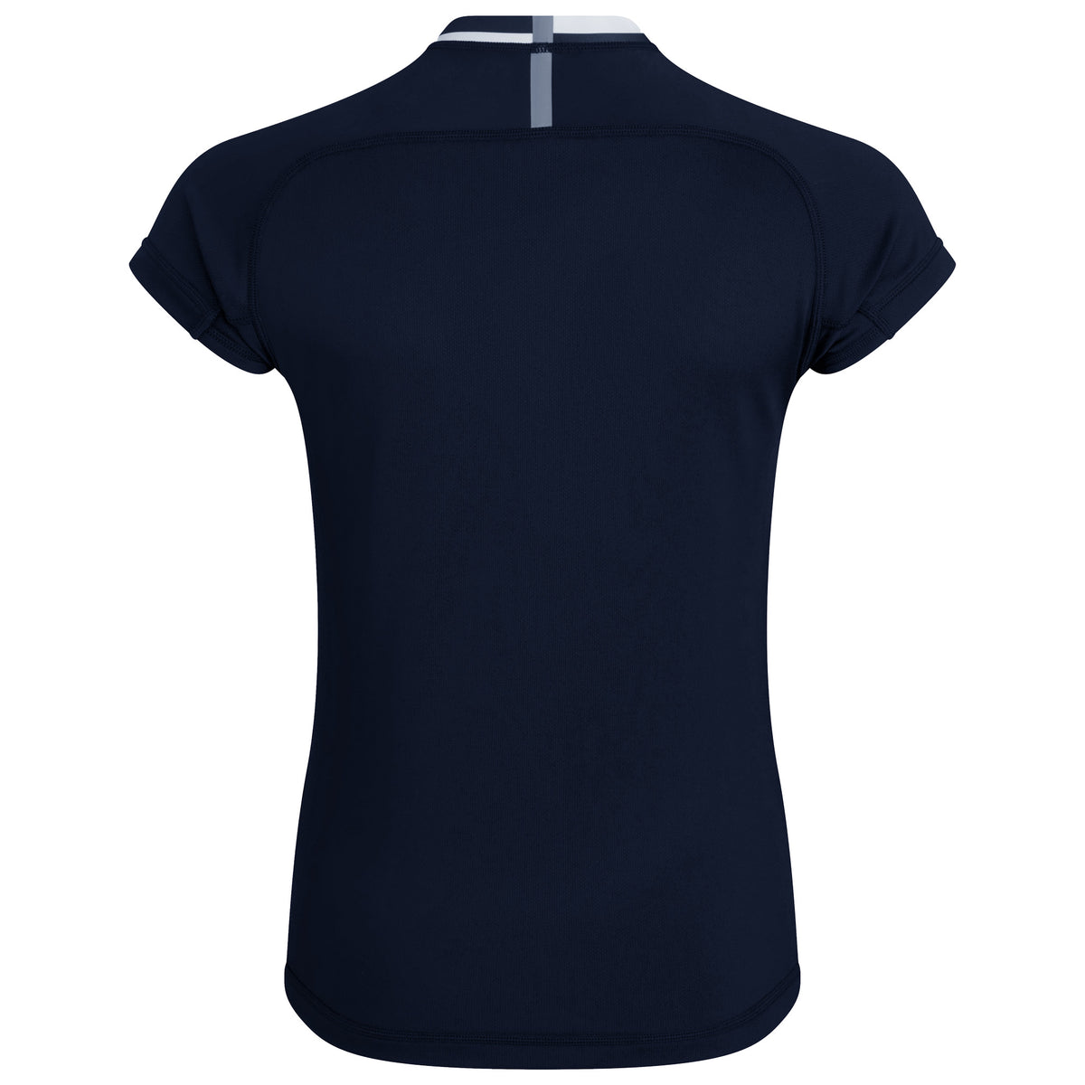Canterbury Womens Vapodri Hooped Evader Jersey: Navy/White