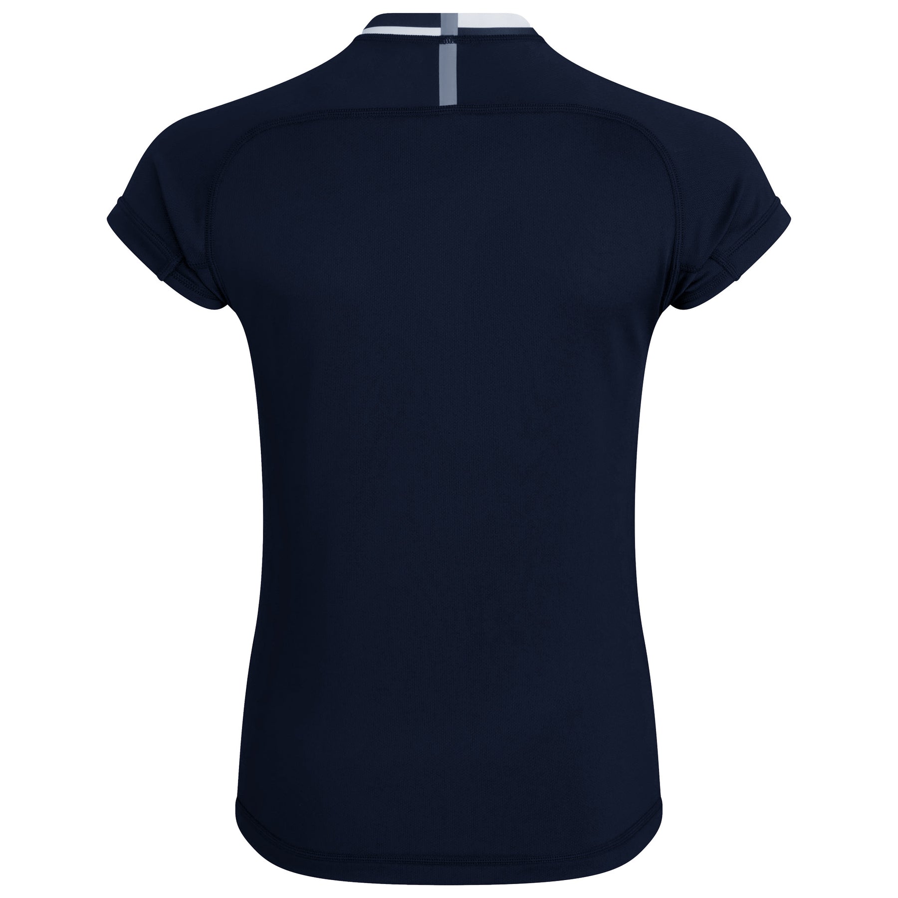 Canterbury Womens Vapodri Hooped Evader Jersey: Navy/White