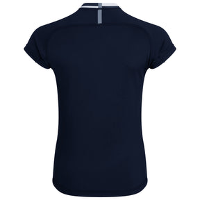 Canterbury Womens Vapodri Hooped Evader Jersey: Navy/White
