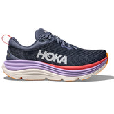 Hoka Gaviota 5 Womens Running Shoes: Anchor/Grapefruit