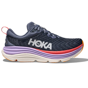 Hoka Gaviota 5 Womens Running Shoes: Anchor/Grapefruit