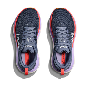 Hoka Gaviota 5 Womens Running Shoes: Anchor/Grapefruit