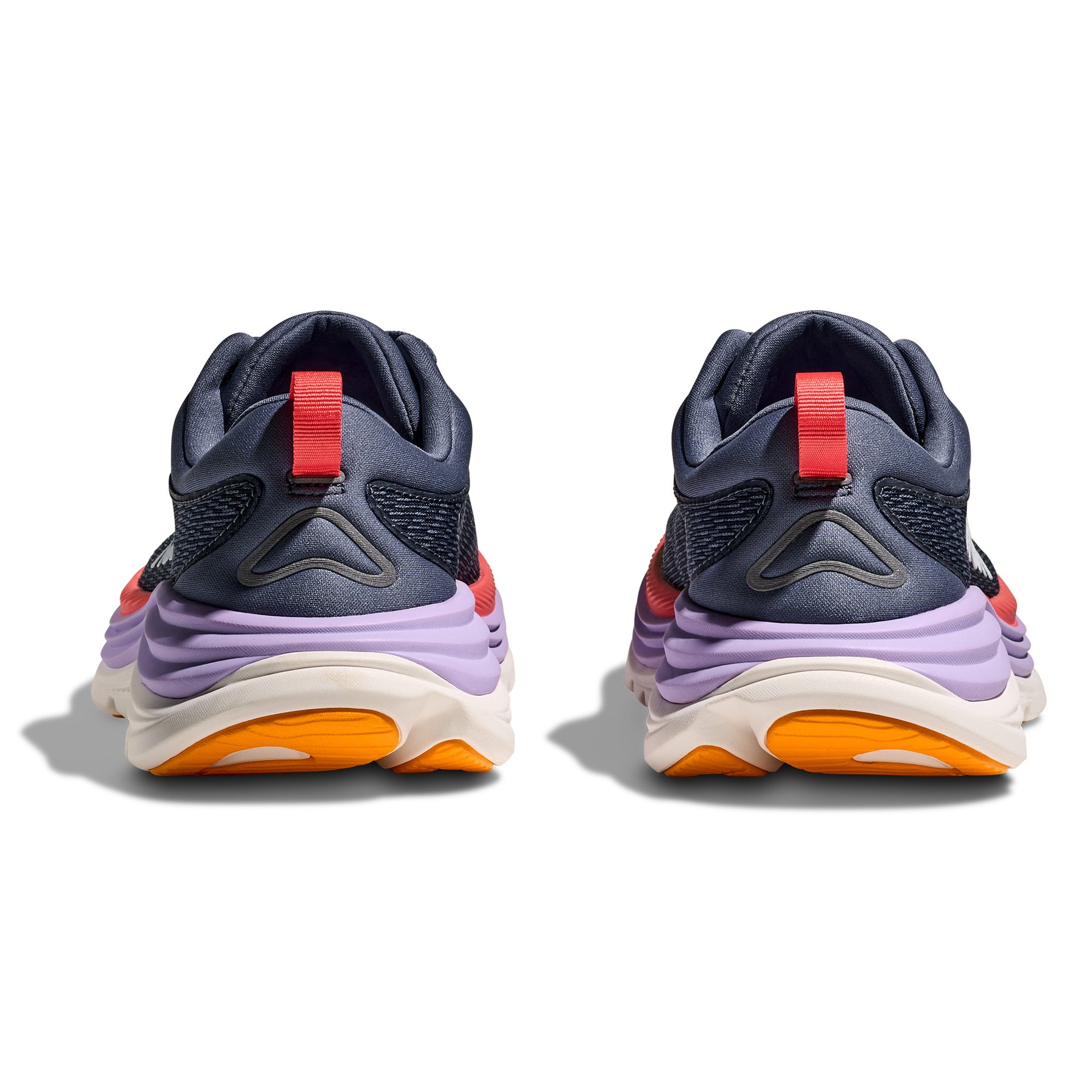 Hoka Gaviota 5 Womens Running Shoes: Anchor/Grapefruit