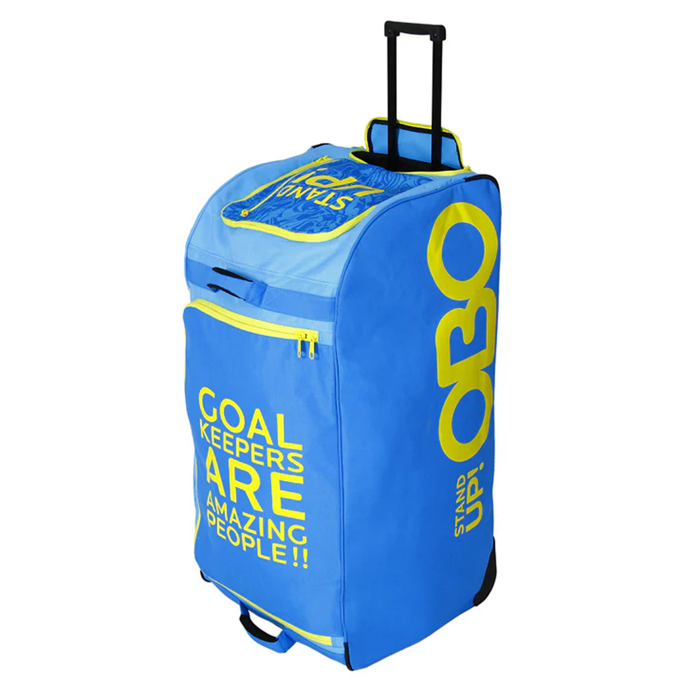 OBO GK Stand Up Wheelie Bag: Blue