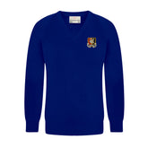 Wycombe High School V Neck Jumper: Blue