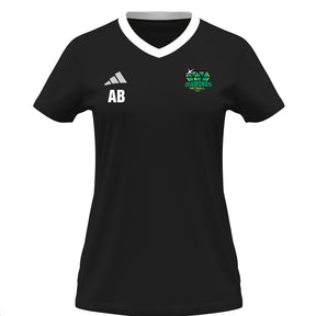 Diamonds Netball Womens Jersey: Black