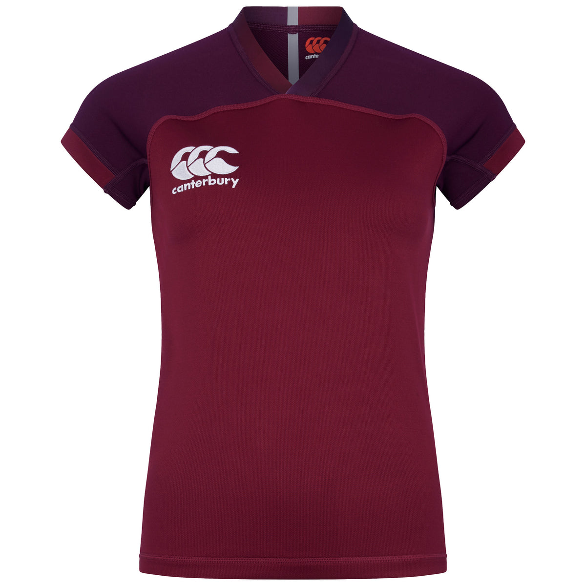Canterbury Womens Evader Jersey: Maroon