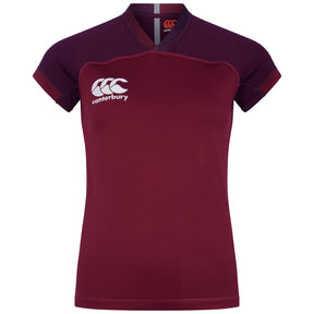 Canterbury Womens Evader Jersey: Maroon
