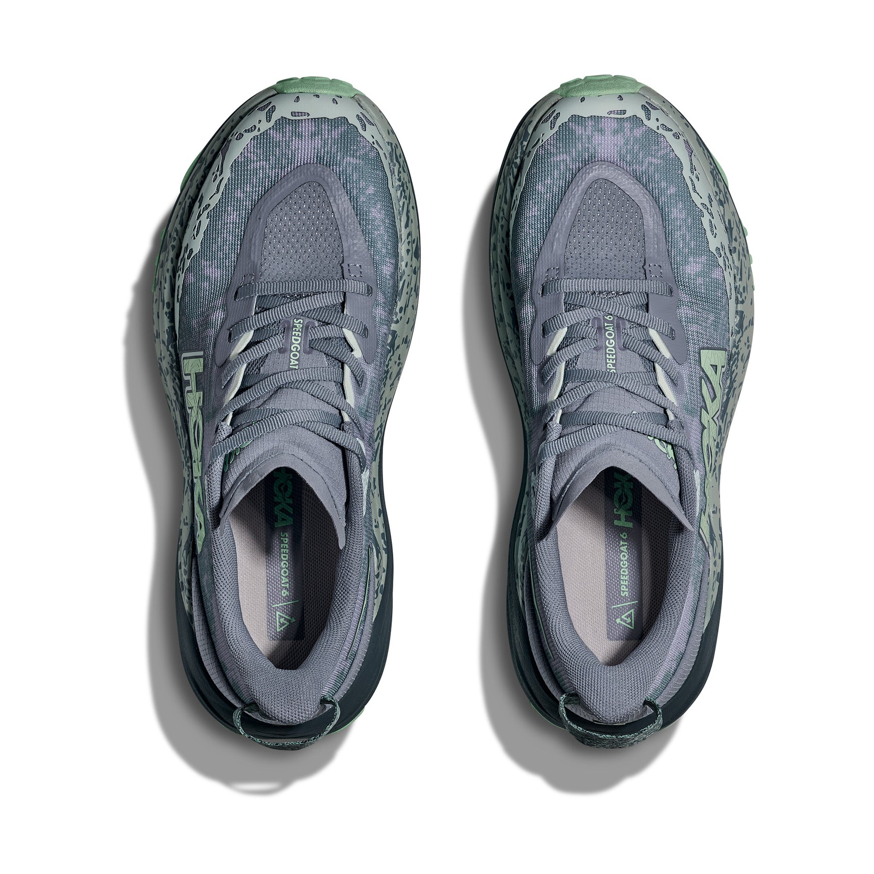 Hoka Speedgoat 6 Womens Running Shoes: Moonlight/Thundercloud