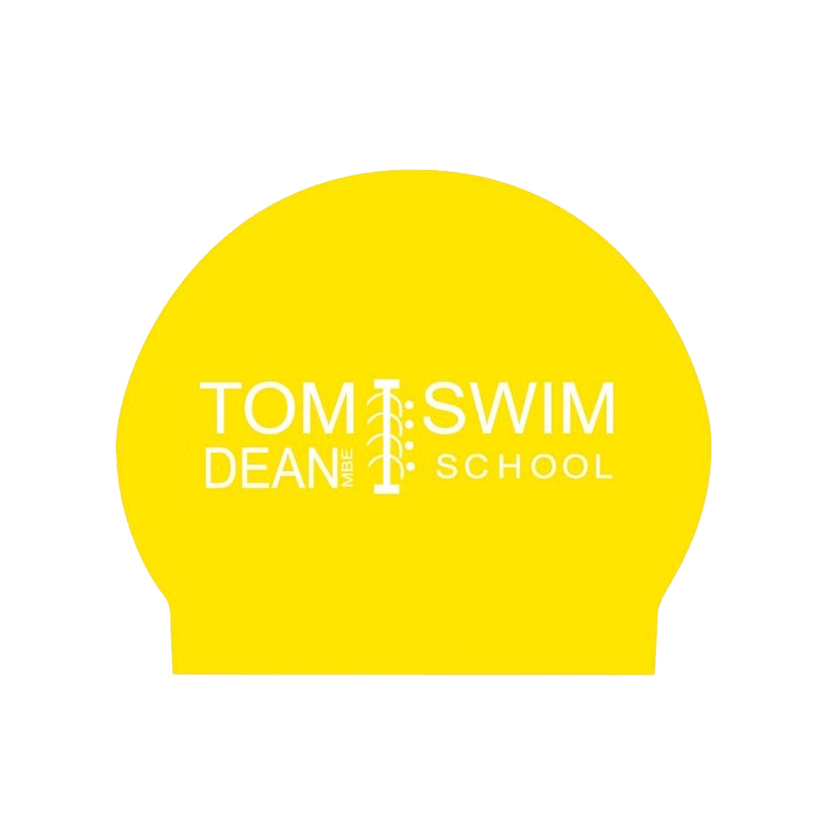 Tom Dean Swim School Pack of 100 Latex Swim Caps: Yellow