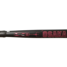 Osaka Vision 55 Mid Bow Hockey Stick 2022: Orchid Pink