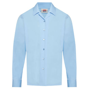 Long Sleeve Blouse (Twin Pack): Blue