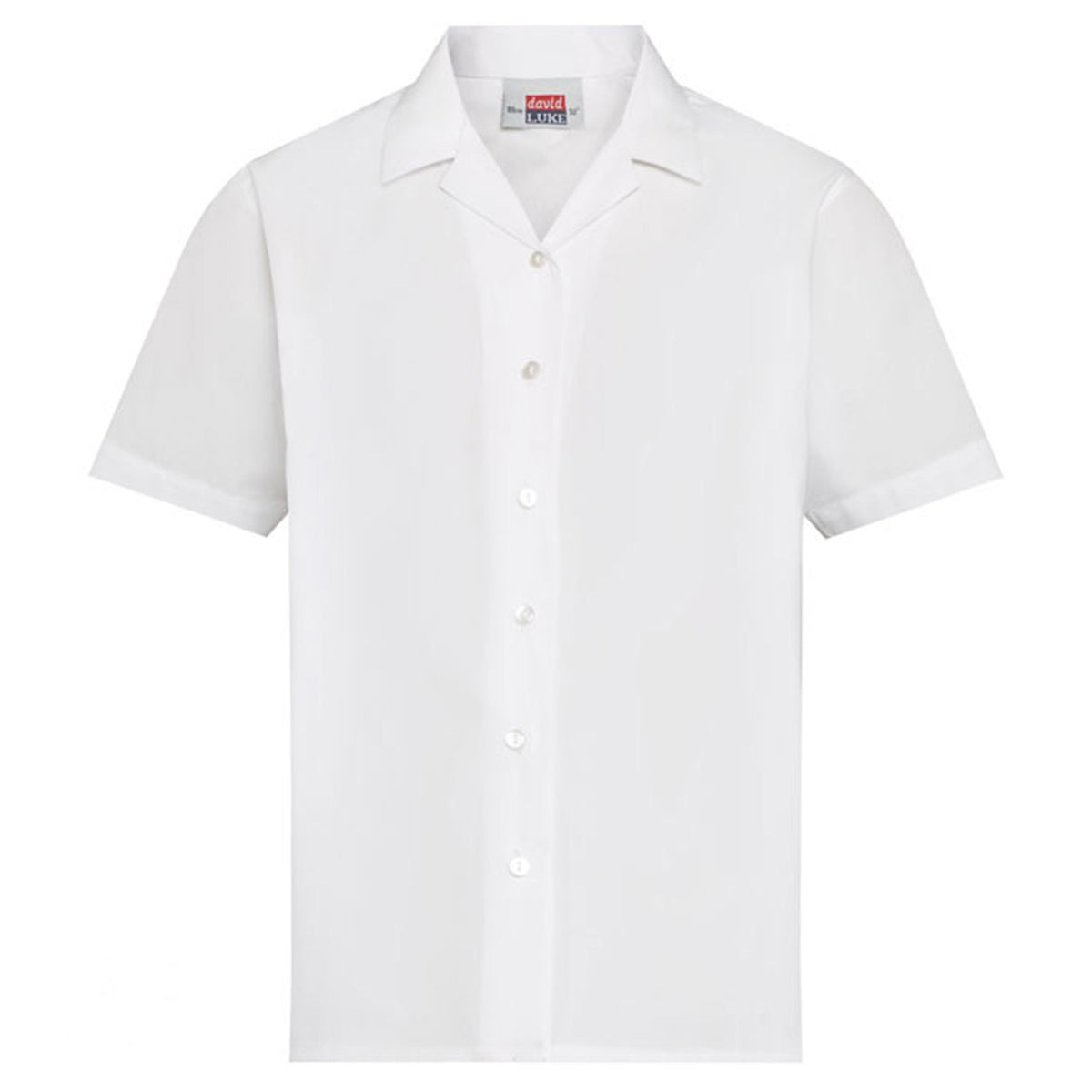 Rever Short Sleeve Blouse (Twin Pack): White