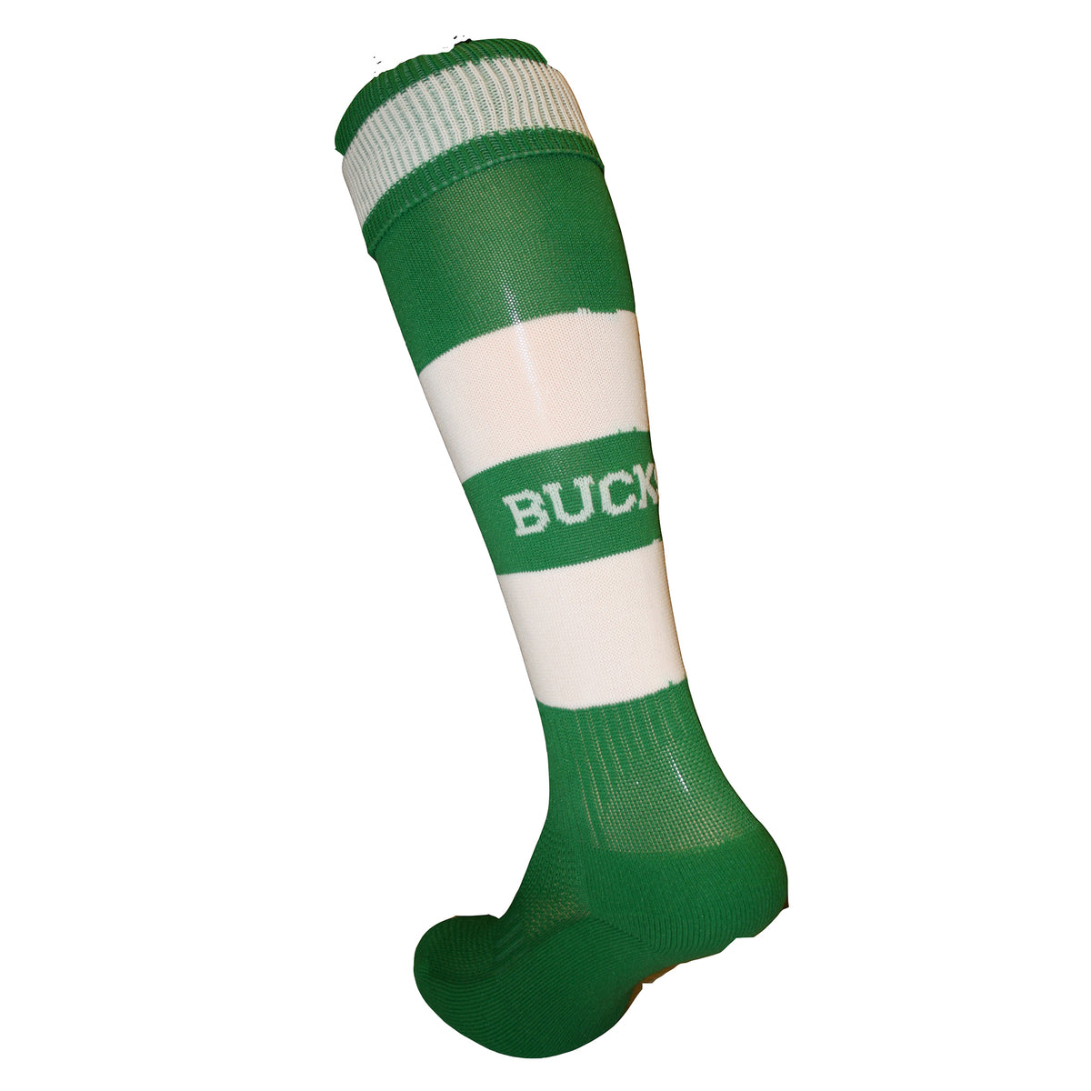 Bucks County Hockey Socks: Emer/Wht