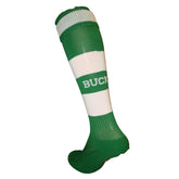 Bucks County Hockey Socks: Emer/Wht