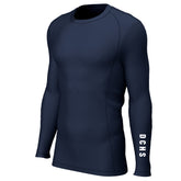 Dr Challoner's High School Senior Baselayer Top: Navy