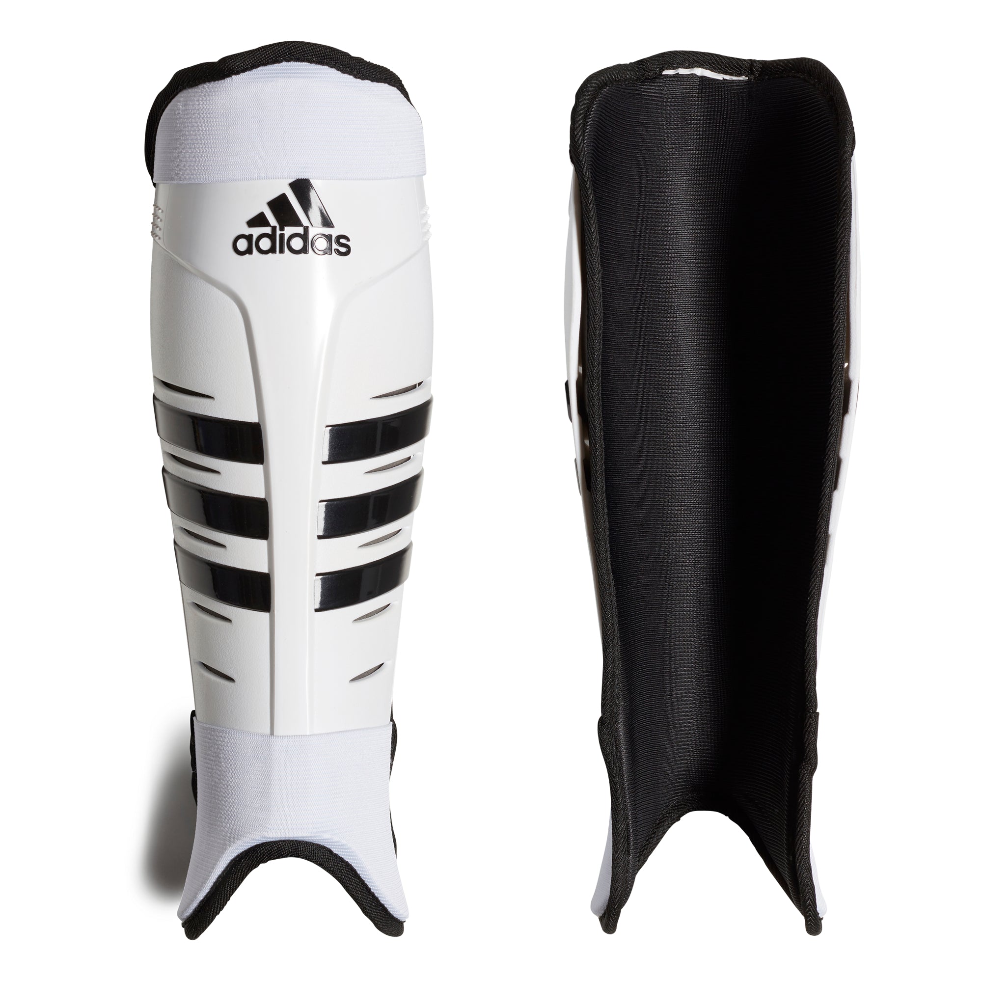 Adidas Hockey Shin Pads White/Black XS