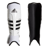 Adidas Hockey Shin Pads: White/Black - XS