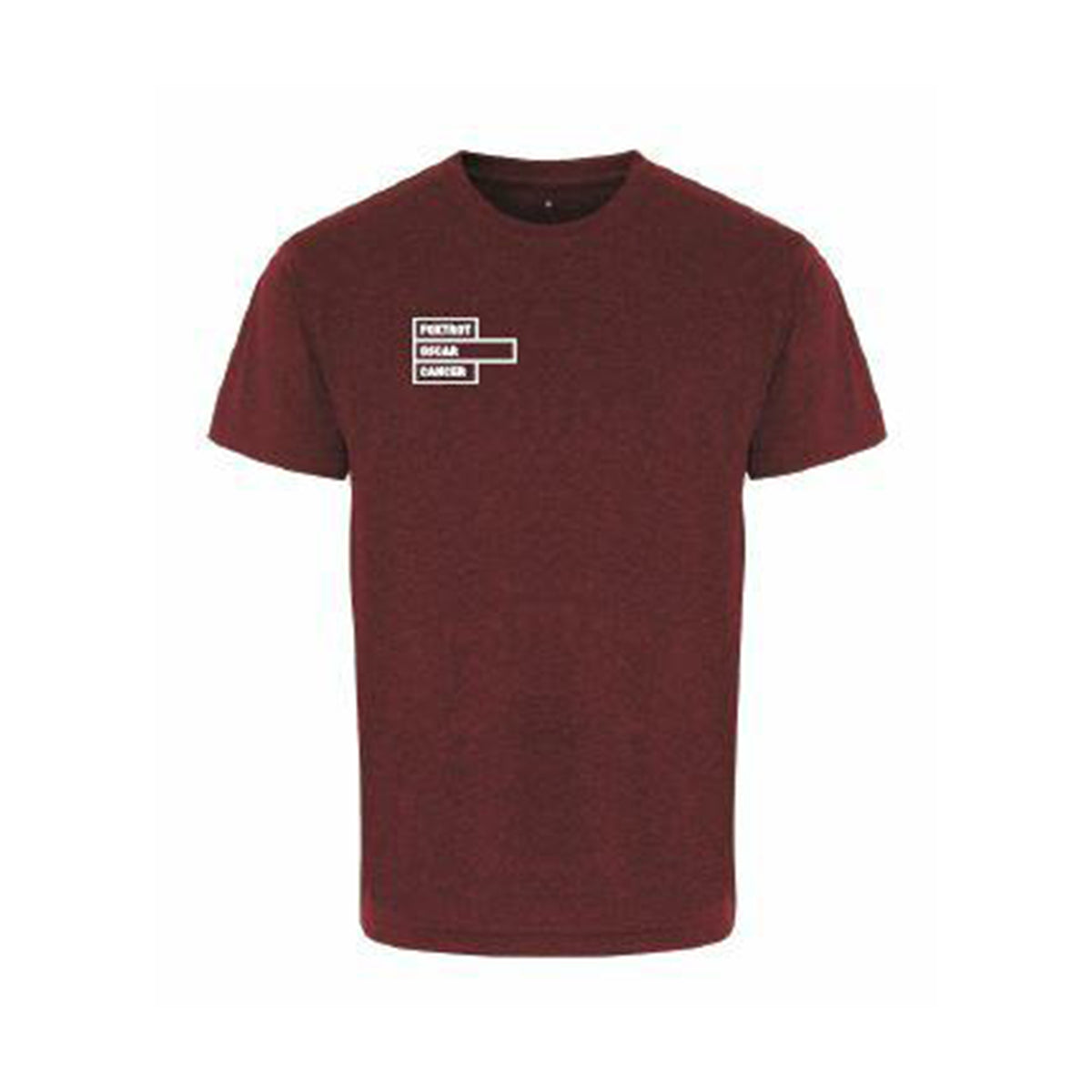 Foxtrot Oscar Gym T-Shirt: Burgundy