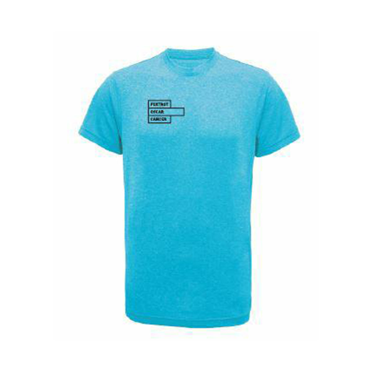 Foxtrot Oscar Gym T-Shirt: Turquoise