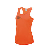 Foxtrot Oscar Womens Cool Vest: Electric Orange